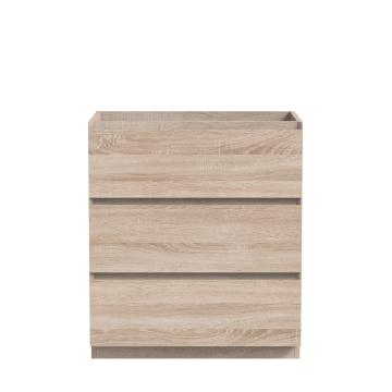 Meuble vanité Berlin 30" Chêne blanc