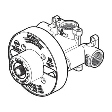 Valve thermostatique 3/4 po