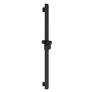 Rail pour douchette 30 1/2 po Noir mat