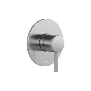 Finition pour valve à pression équilibrée ½" avec contrôle de volume (cartouche incluse) Basico 1/2 po Chrome