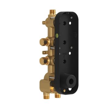 Valve thermostatique Accent 1/2 po à boutons-poussoirs 3 voies