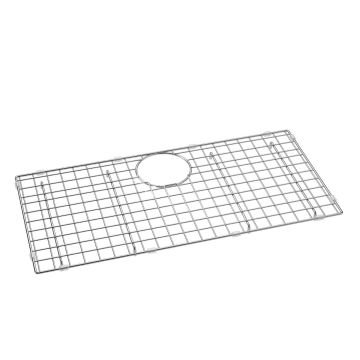 Grille de fond en acier inoxydable pour évier de Bacia 33 po cuve simple