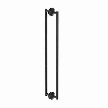 poignée double pour porte de douche 18 po PARIS 1307818 noir mat