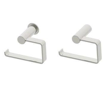 Drop porte-papier hygiénique(gauche) PORTO 137152L nickel poli