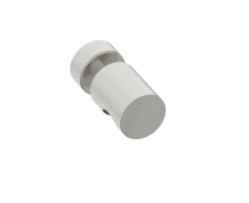 poignée simple pour porte de douche PORTO 1377501 nickel brossé