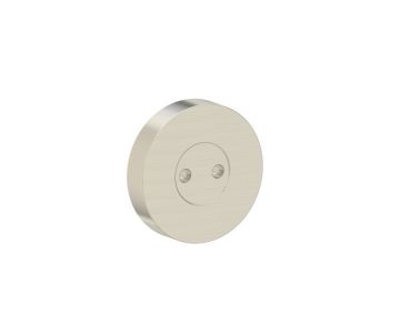 40mm Round Small Rosette PORTO 137RDSM nickel brossé