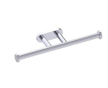 double porte-papier hygiénique OSLO 144155 chrome poli