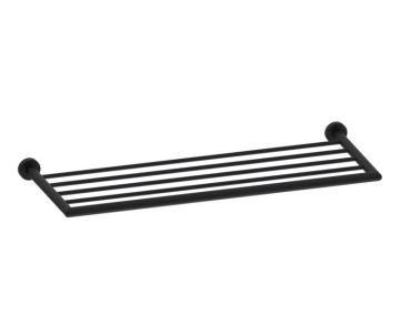 tablette porte-serviettes OSLO 144440 noir mat