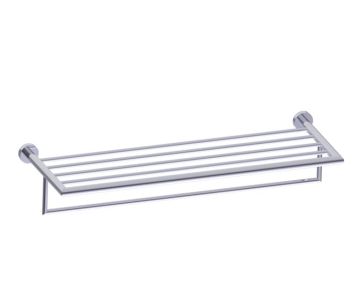 24 po tablette porte-serviettes avec barre à serviette OSLO 144442 chrome poli