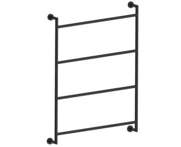 24 po Towel Ladder OSLO 144455 noir mat
