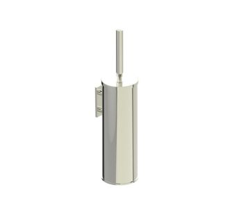 montage muraled ensemble brosse de toilette OSLO 144625 nickel poli