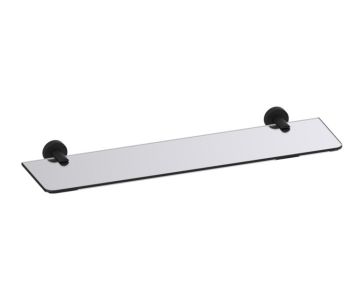 20 po tablette en verre OSLO 144671 noir mat