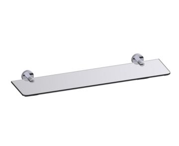 20 po tablette en verre OSLO 144671 chrome poli
