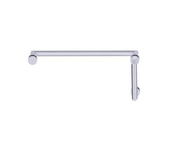 poignée de porte de douche décalée 6 po x 18 po OSLO 14470618 chrome poli