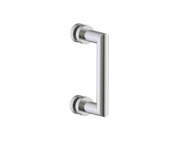 6 po poignée de porte de douche OSLO 1447506 nickel brossé