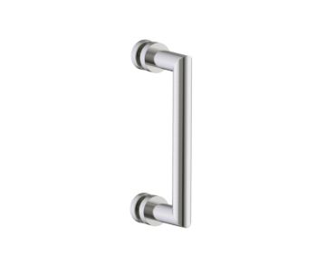8 po poignée de porte de douche OSLO 1447508 nickel brossé