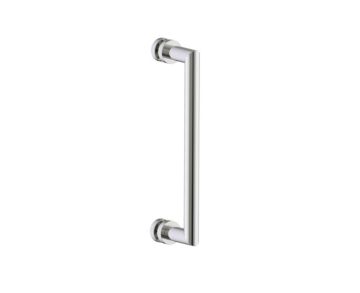 12 po poignée de porte de douche OSLO 1447512 nickel poli
