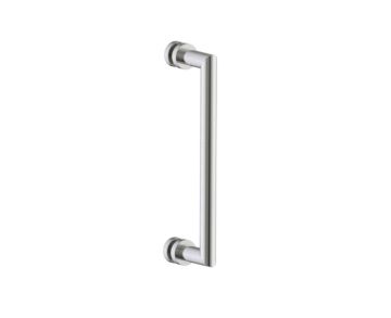 12 po poignée de porte de douche OSLO 1447512 nickel brossé