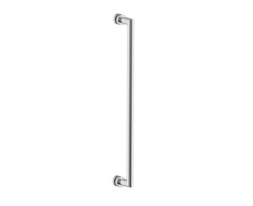 24 po poignée de porte de douche OSLO 1447524 nickel poli