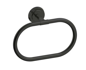 anneau porte-serviette SOFIA 167460 noir mat