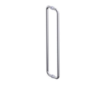 poignée double pour porte de douche 24 po NICE 1707824 chrome poli