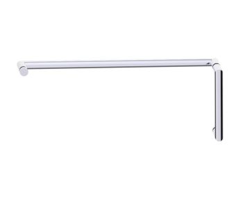 poignée de porte de douche décalée 6 po x 18 po SEVILLE 18870618 chrome poli