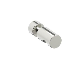 poignée simple pour porte de douche SEVILLE 1887501 nickel poli