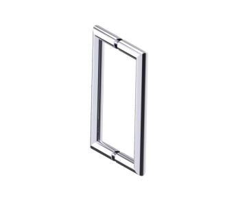 poignée double pour porte de douche 8 po SEVILLE 1887808 chrome poli
