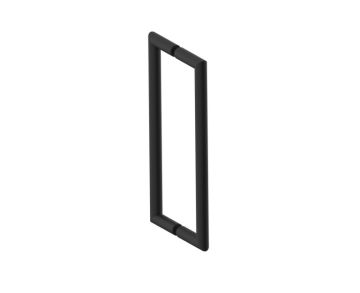 poignée double pour porte de douche 12 po SEVILLE 1887812 noir mat