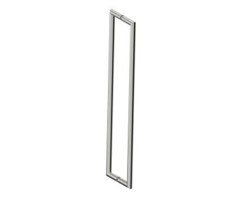 poignée double pour porte de douche 24 po SEVILLE 1887824 nickel brossé