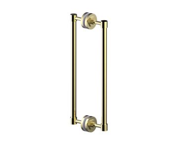 poignée double pour porte de douche 12 po WINDSOR 2247812 laiton non laqué