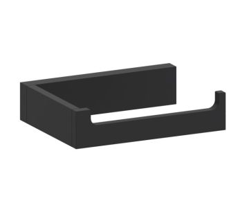 porte-papier hygiénique BERLIN 232151 noir mat