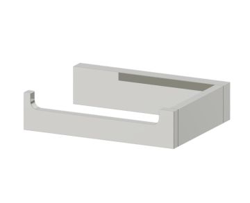 porte-papier hygiénique (gauche) BERLIN 232151L nickel poli