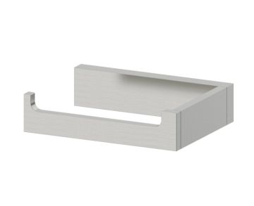 porte-papier hygiénique (gauche) BERLIN 232151L nickel brossé