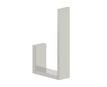 Spare porte-papier hygiénique BERLIN 232156 nickel poli