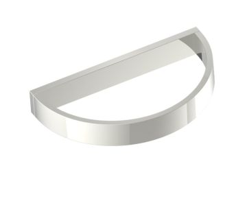 Half Moon anneau porte-serviette BERLIN 232463 nickel poli