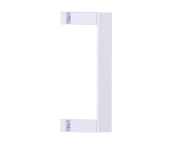 8 po poignée simple pour porte de douche BERLIN 2327508 chrome poli