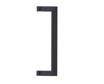 12 po poignée simple pour porte de douche BERLIN 2327512 noir mat