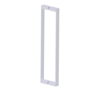poignée double pour porte de douche 18 po BERLIN 2327818 chrome poli
