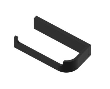 porte-papier hygiénique (gauche) BONN 238151L noir mat