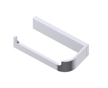 porte-papier hygiénique (gauche) BONN 238151L chrome poli