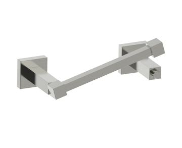 Pivot porte-papier hygiénique LONDON 248158P nickel brossé