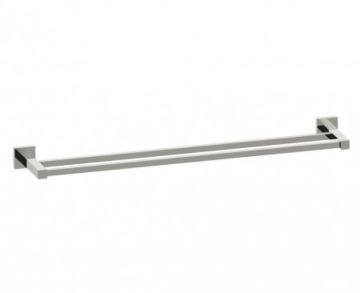 barre à serviette double 24 po LONDON 248242 nickel poli