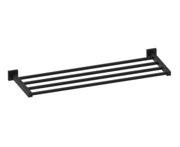 24 po tablette porte-serviettes LONDON 248440 noir mat