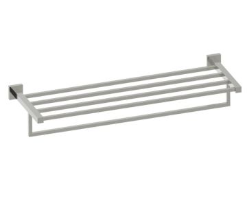 tablette porte-serviettes with 24 po barre à serviette LONDON 248442 nickel brossé