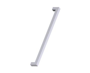 12 po poignée d'armoire LONDON 248712 chrome poli