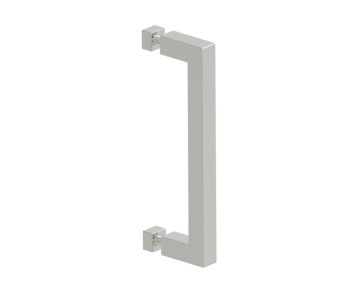 8 po poignée de porte de douche LONDON 2487508 nickel poli