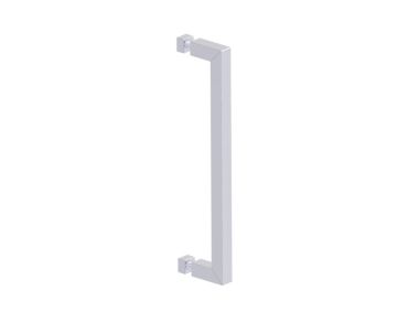 12 po poignée de porte de douche LONDON 2487512 chrome poli