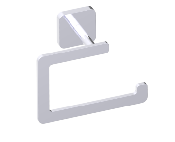 porte-papier hygiénique (C-shaped) MILAN 254152 chrome poli