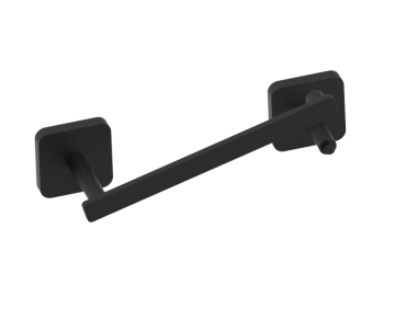 Pivot porte-papier hygiénique MILAN 254158 noir mat